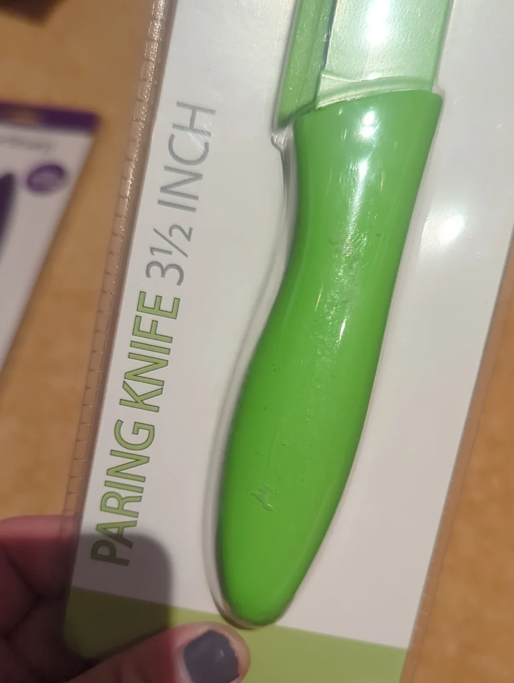Green Paring Knife - 3.5
